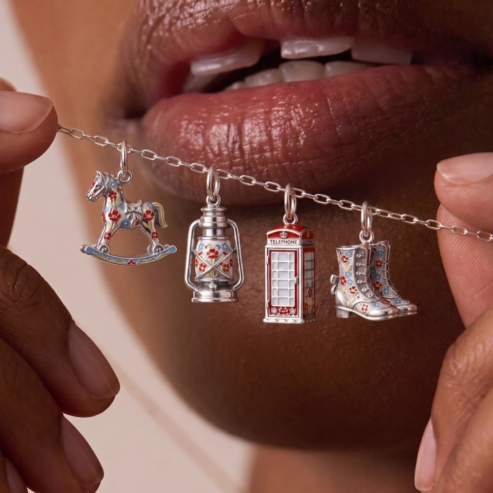 Jewelry Making London - Şirin Paslanmaz Çelik Karikatür Kolye Uçları,