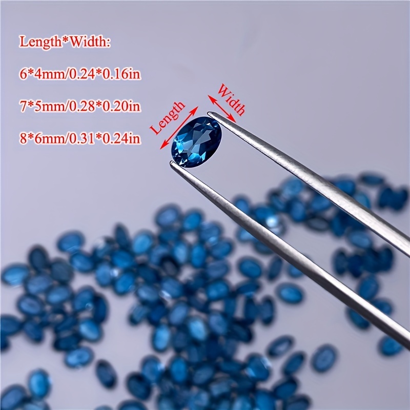 1 adet doğal londra mavi topaz - Jewelry Making London incelemesi ve fiyatı